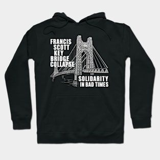 Baltimore Bridge of Unity - Limited Edition Cityscape Art Hoodie